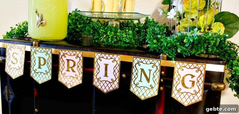 Spring Party Ideas & Blog Hop: Fresh Decor, DIYs & Recipes 6 img 2337 5