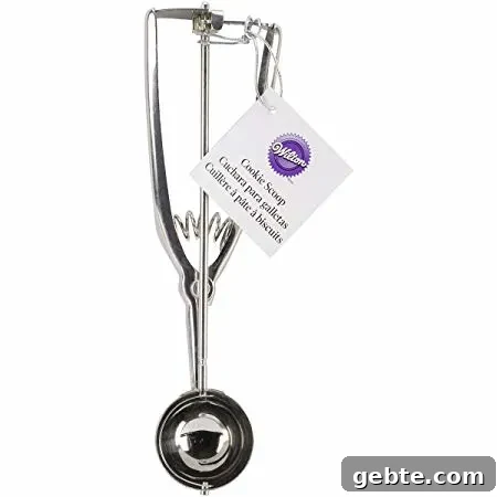 Stainless Steel Cookie Scoop, Small