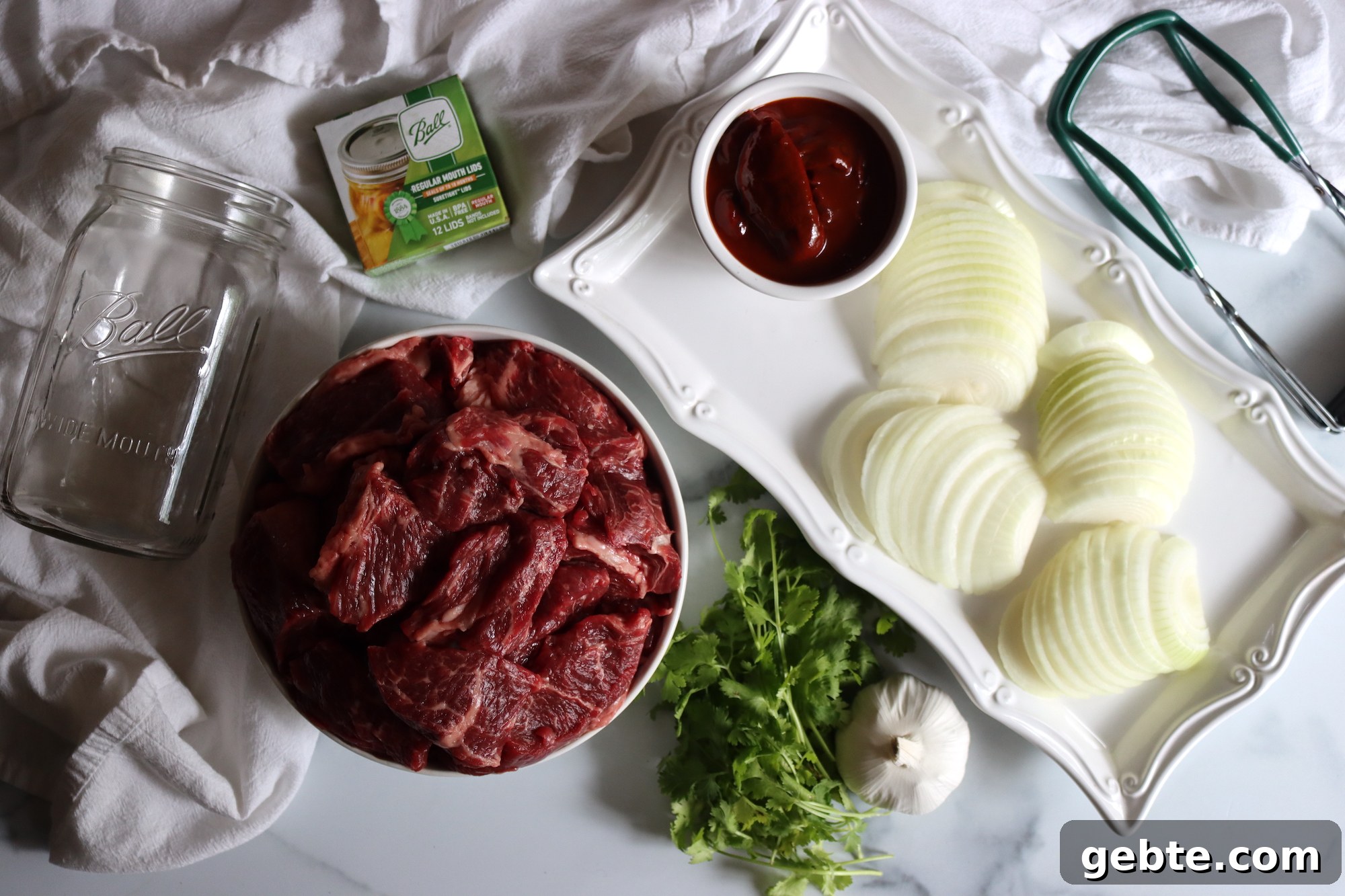Canning Chipotle Beef Taco Meat