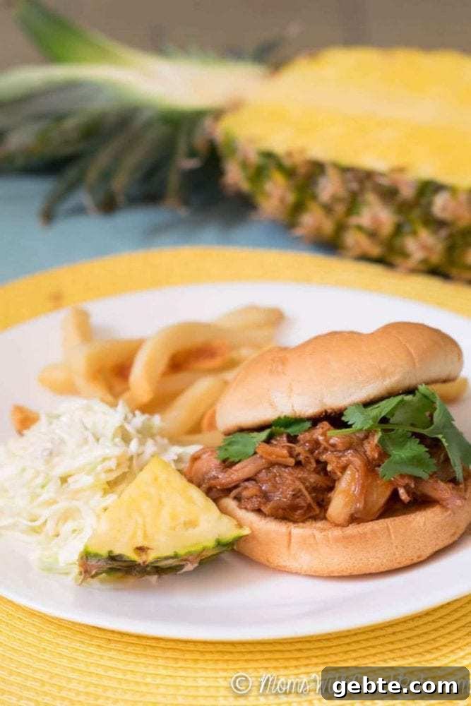 This is not your regular crockpot pulled pork recipe. Kick it up a notch with this Crock Pot Pineapple Pulled Pork. It is full of flavor that the entire family will love!