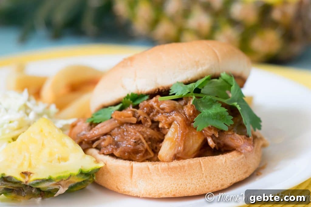 This is not your regular crockpot pulled pork recipe. Kick it up a notch with this Crock Pot Pineapple Pulled Pork. It is full of flavor that the entire family will love!