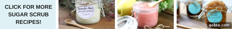 Sugar Scrub Recipes