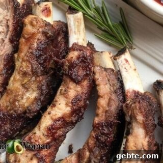 Back Ribs plated
