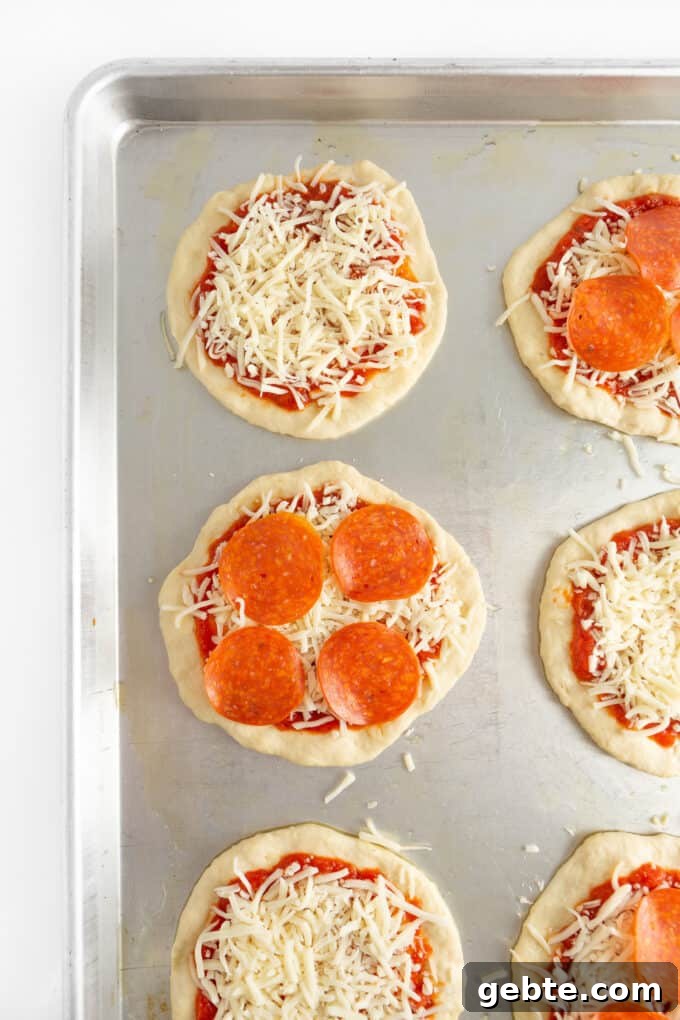 toppings for mini pizzas for kids 