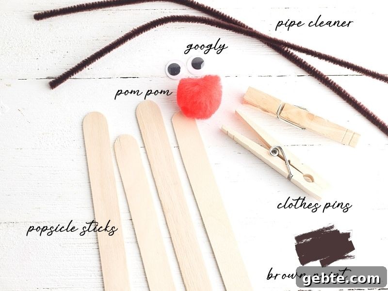 Cute Reindeer Craft Ideas for Kids: Step-by-Step Holiday Project 3 supplies for Christmas craft