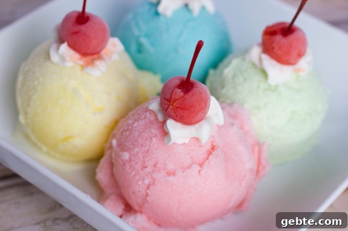 Real Jello Ice Cream with or without a machine!