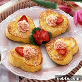 Mouthwatering Monday: 25 Valentine Treats and Gift Ideas 10 Heart Shaped French Toast