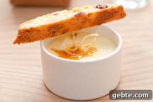 Lemon Panna Cotta (Egg-Free Custard) with Bourbon Sauce (Gluten-Free)