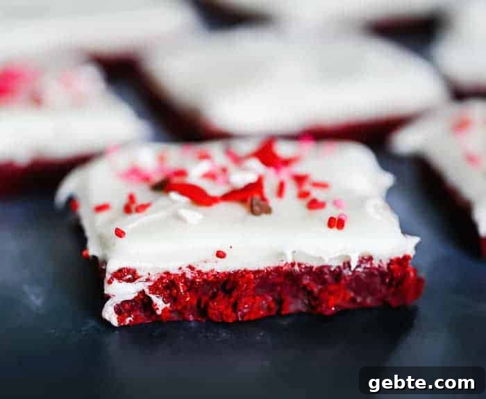 red velvet bars cream cheese frosting recipe homemade