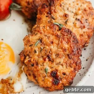 Air Fryer Turkey Breakfast Sausage