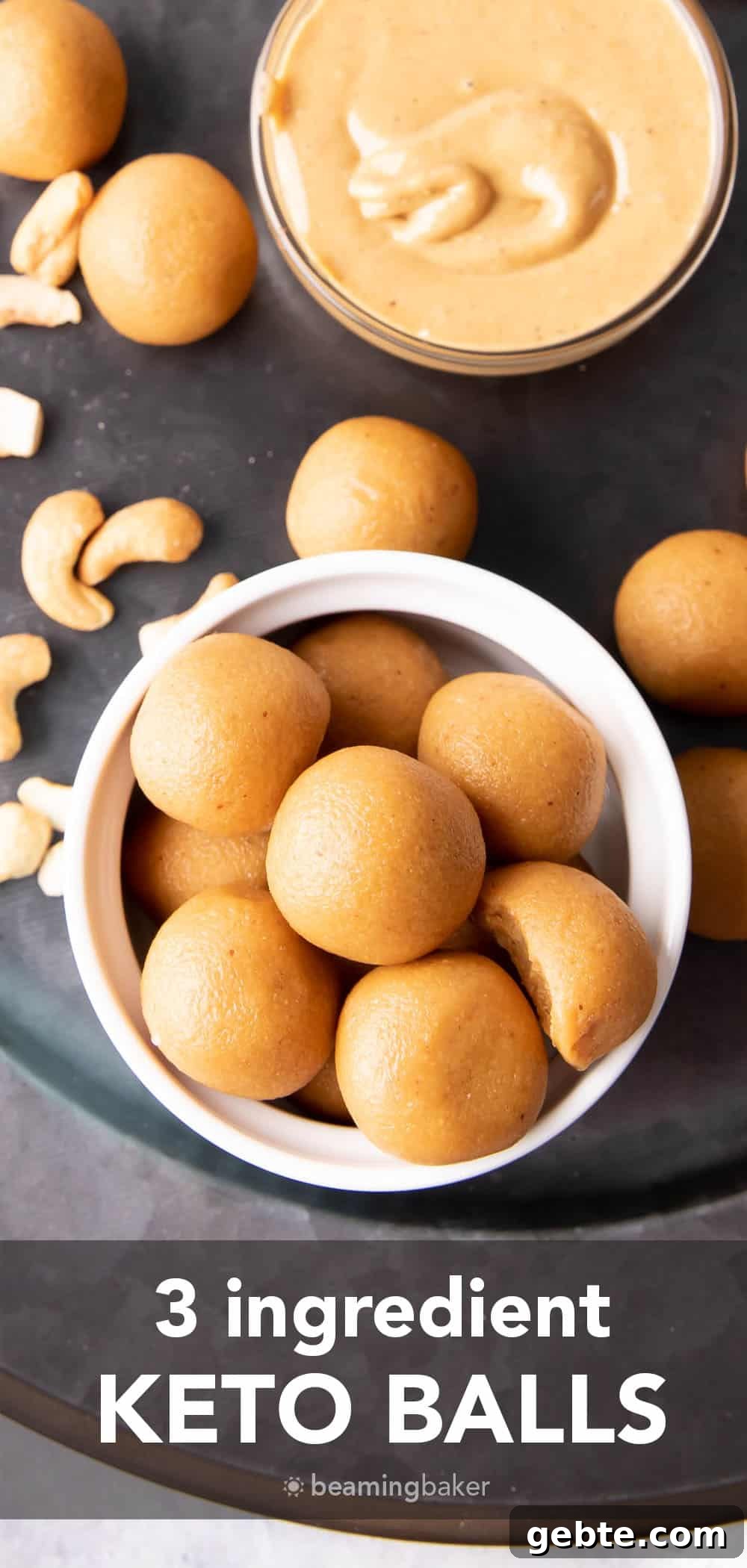 3 Ingredient Easy Keto Balls
