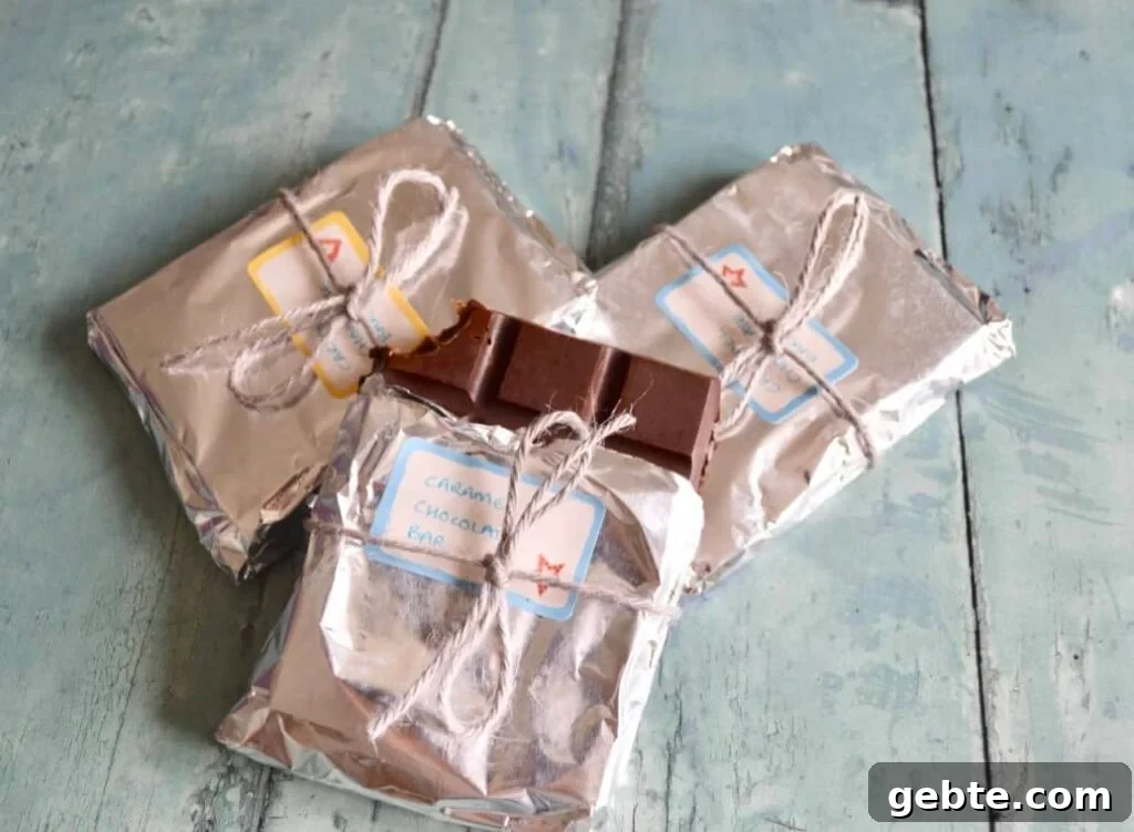 chocolate caramel bars