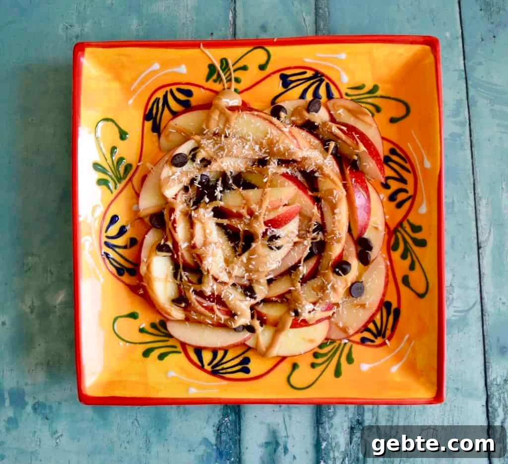 apple nachos