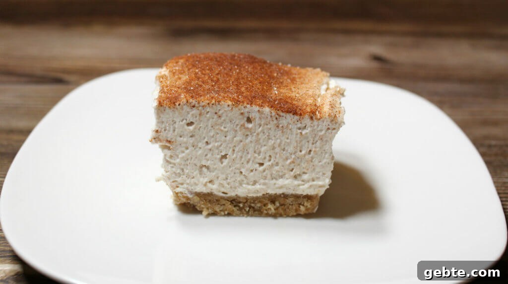 Keto Cinnamon Sugar Cheesecake Bars1