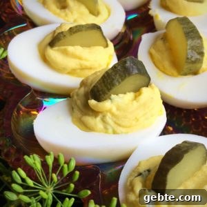 Dill Pickle Deviled Eggs: Tangy Party Appetizer Recipe 3 img 379 6