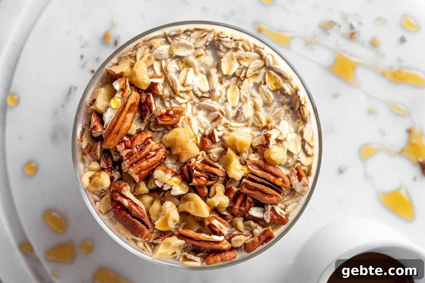 Maple Brown Sugar Overnight Oats