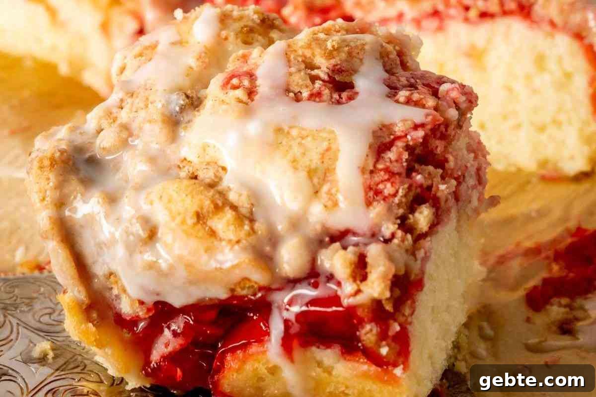 Cherry Coffee Cake msn image.