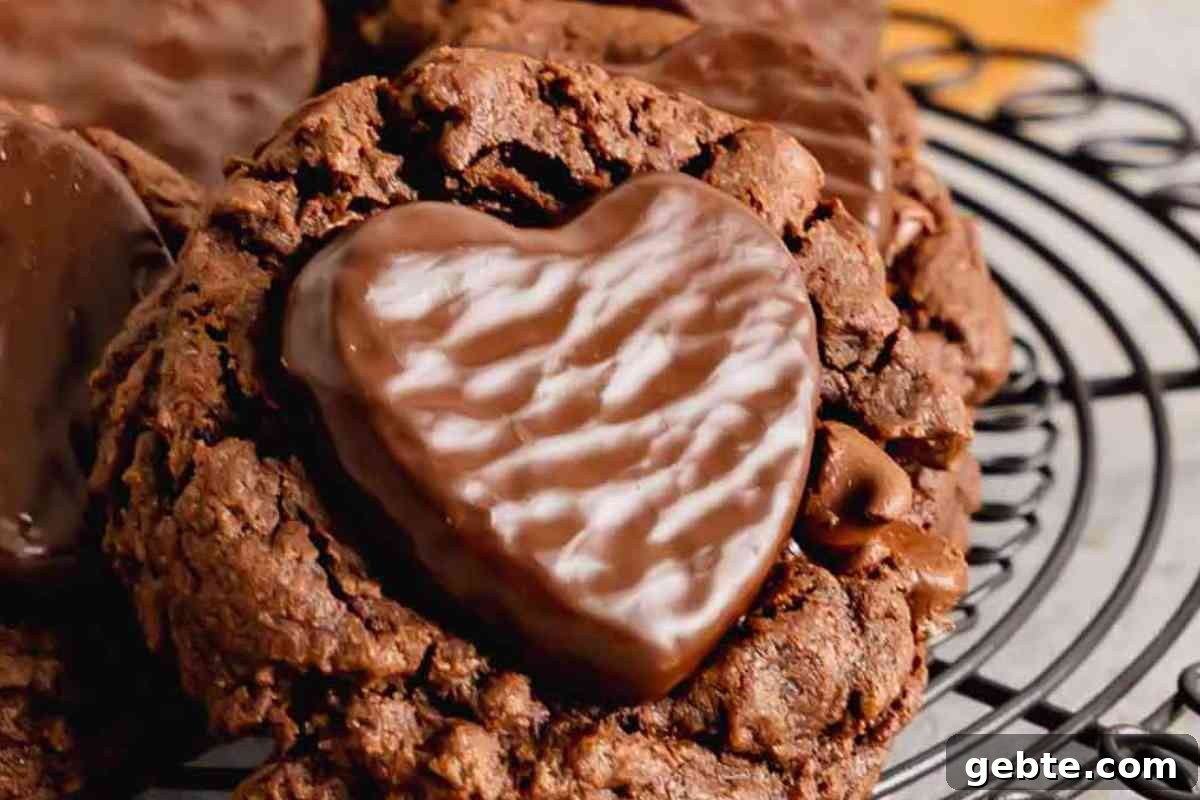 Peppermint Brownie Cookies msn image.