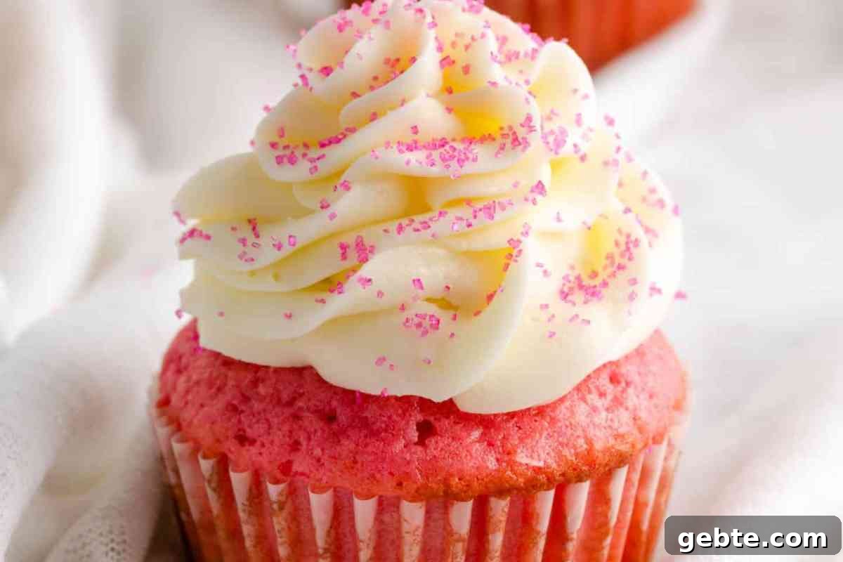 Pink Velvet Cupcakes msn image.