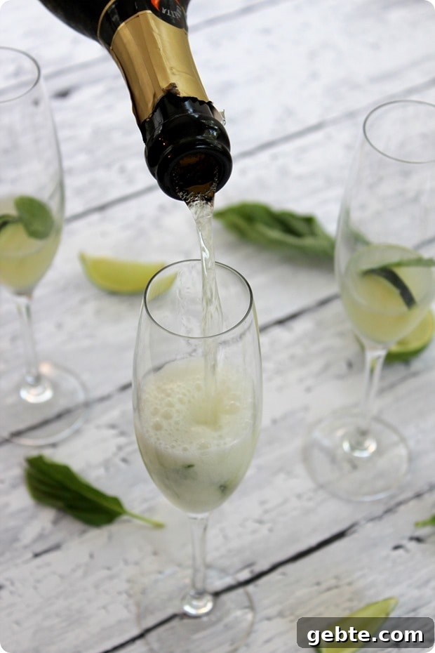 cucumber lime basil prosecco cocktail cucumber lime basil prosecco cocktail