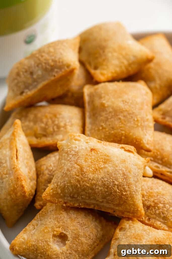 Air fryer pizza rolls