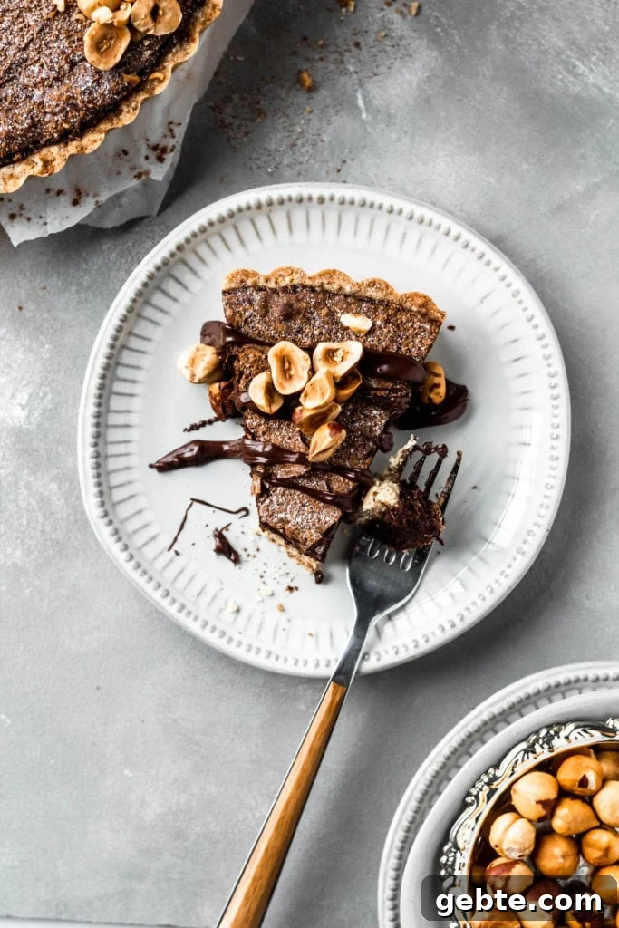tart slice with toppings