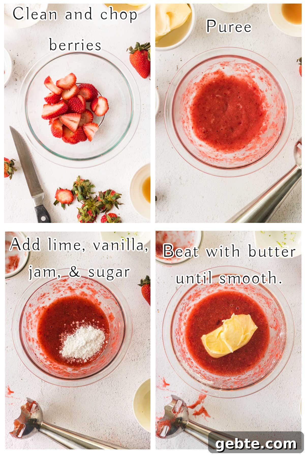 How to Make Strawberry Butter