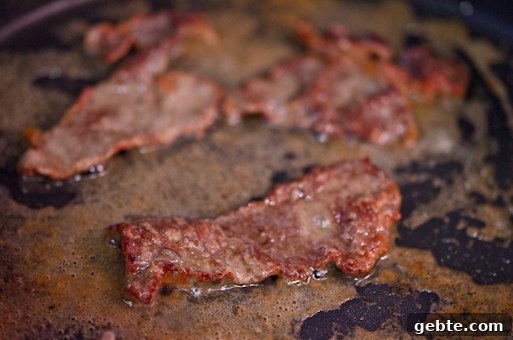 Drain beef