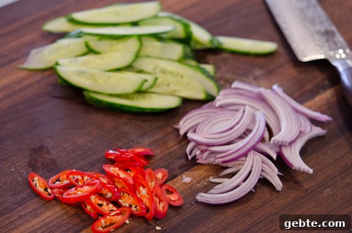 Prep vegetables