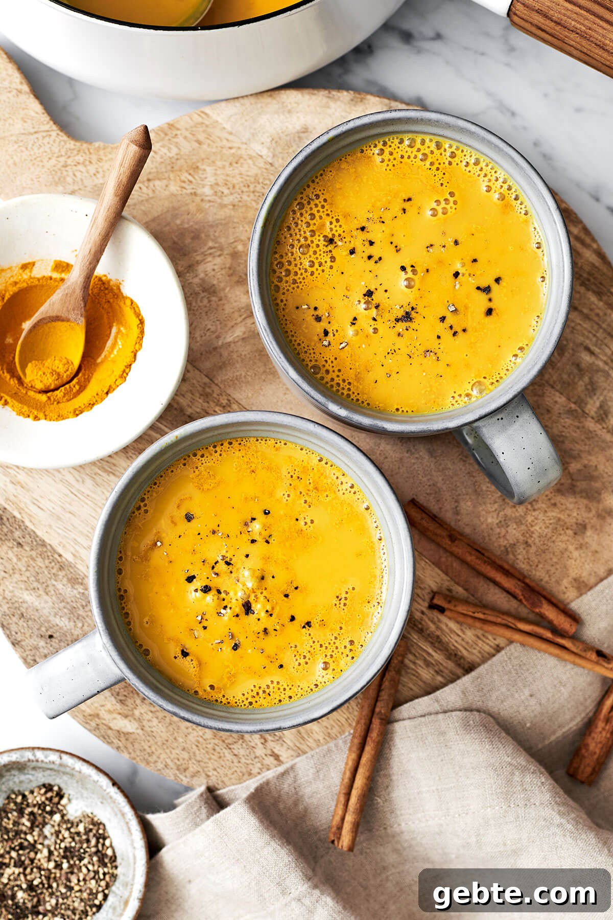 Top Anti-Inflammatory Drinks to Boost Immunity and Reduce Inflammation 12 Mugs of turmeric golden milk