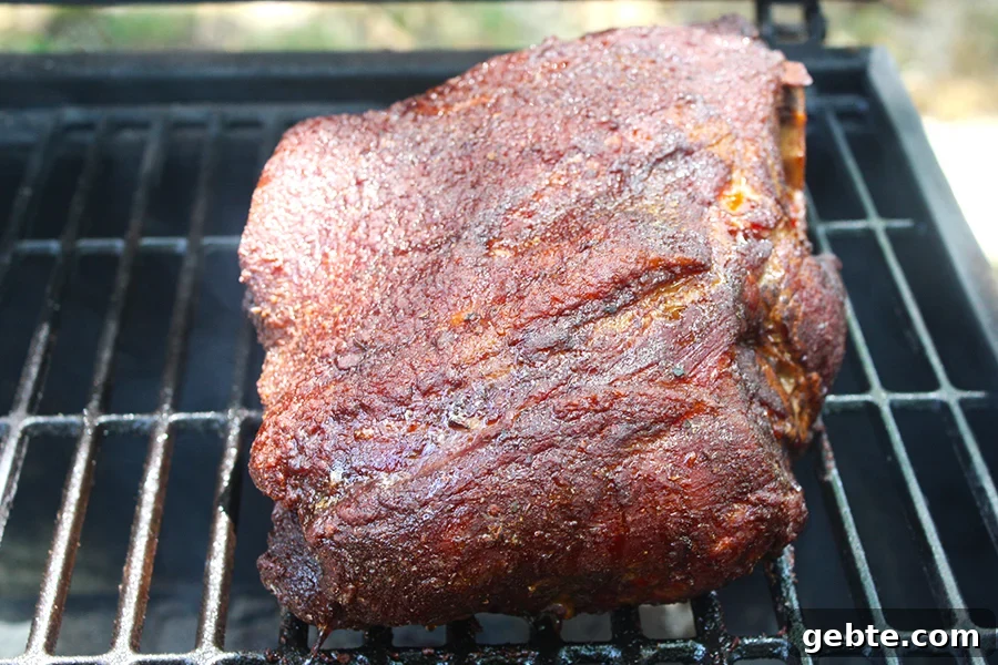 How to Smoke Pork Shoulder (Pork Butt) to Tender Perfection 12 Smoked Pork butt on a smoker