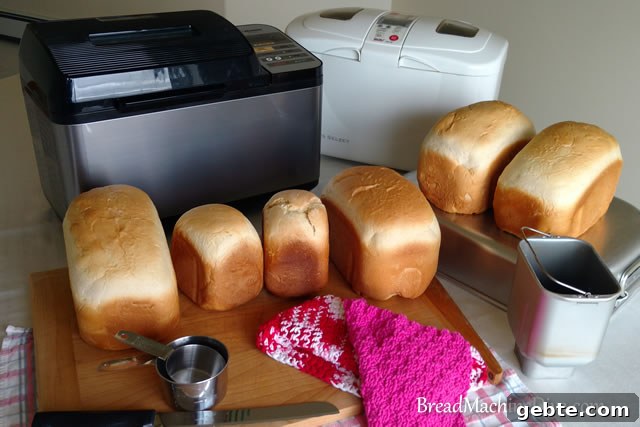 Oatmeal Bread Recipe for Bread Machines: Soft, Nutty Loaf 5 Many loaves of Bread