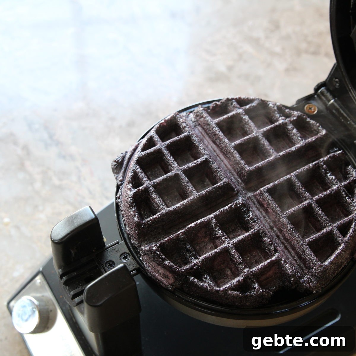 Wild Black Rice Mochi Recipe: Homemade Mochi Using a Mochi Maker 17 how to waffle wild black rice mochi