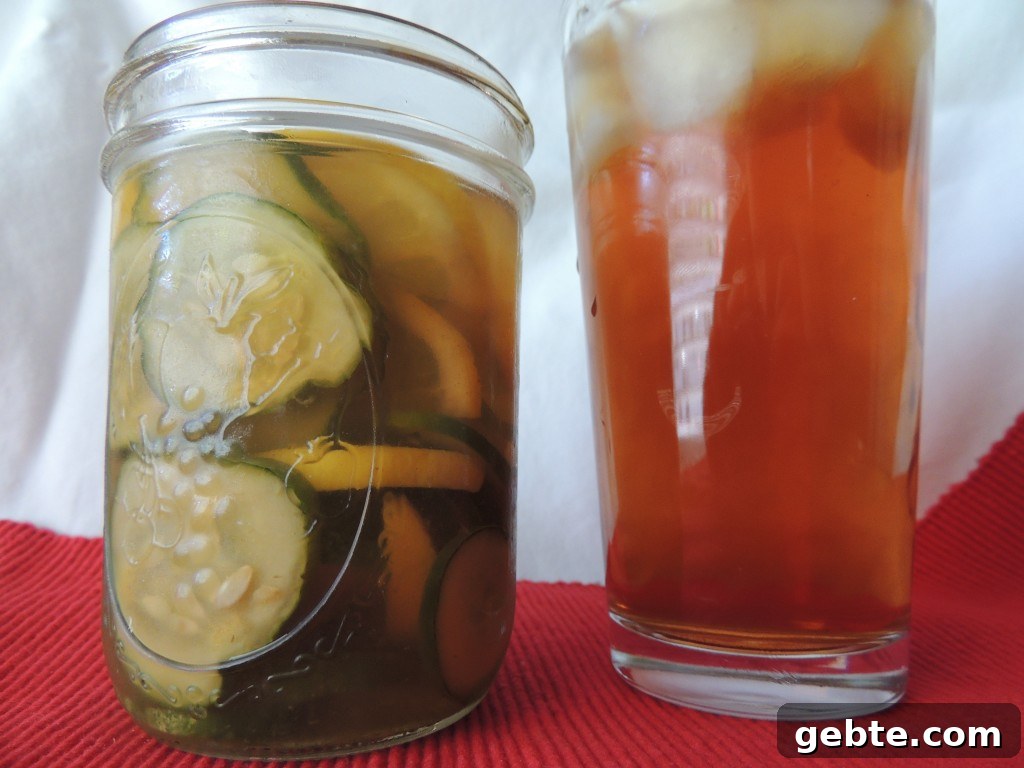 Sweet Tea Pickles Recipe: How to Make Tangy Homemade Pickles 3 Sweet Tea Pickles - A unique recipe with the taste of Southern sweet tea flavor in every briny bite. No canning required!