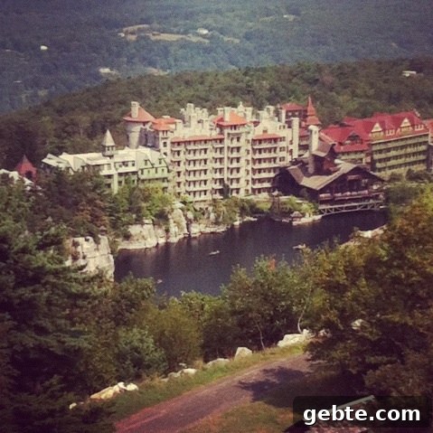 Mohonk Mountain House via LizsHealthyTable.com Mohonk Mountain House Family Reunion via LizsHealthyTable.com