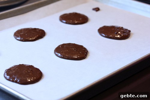 Chocolate Pumpkin Whoopie Pies via LizsHealthyTable.com #chocolate #dessert