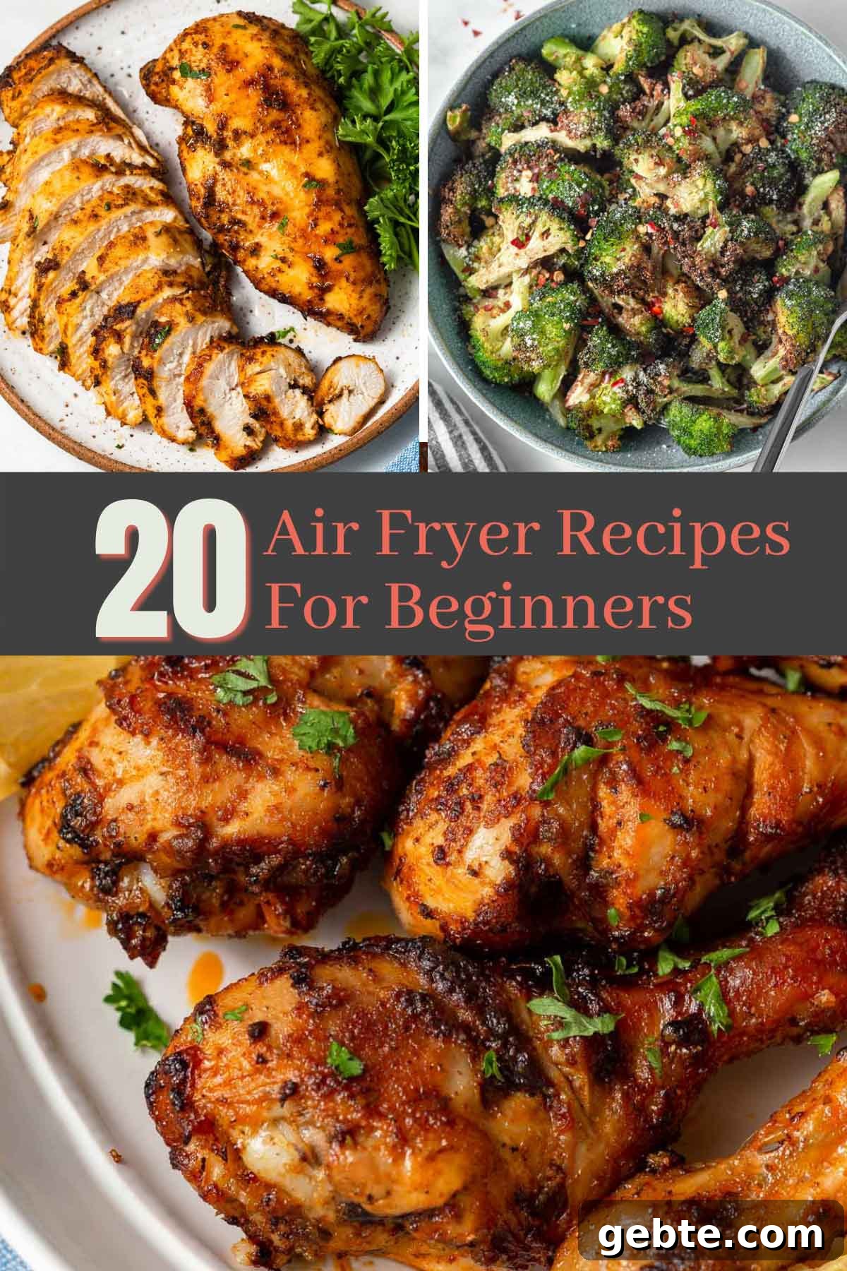 20 Air fryer recipes for beginners.