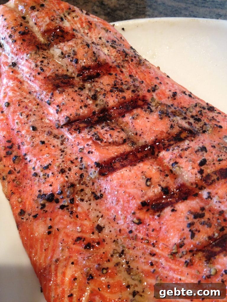 Spicy Peach-Glazed Grilled Salmon Recipe for Summer Meals 7 grilled-sosckeye