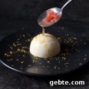 Citrus Panna Cotta: Grapefruit and Orange Dessert Recipe 6 Vegan Grapefruit Orange Panna Cotta