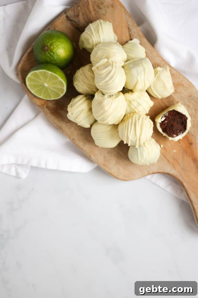 Gin and Tonic Truffles - the perfect homemade Christmas gift. Ideal for a gin or chocolate lover in your life!