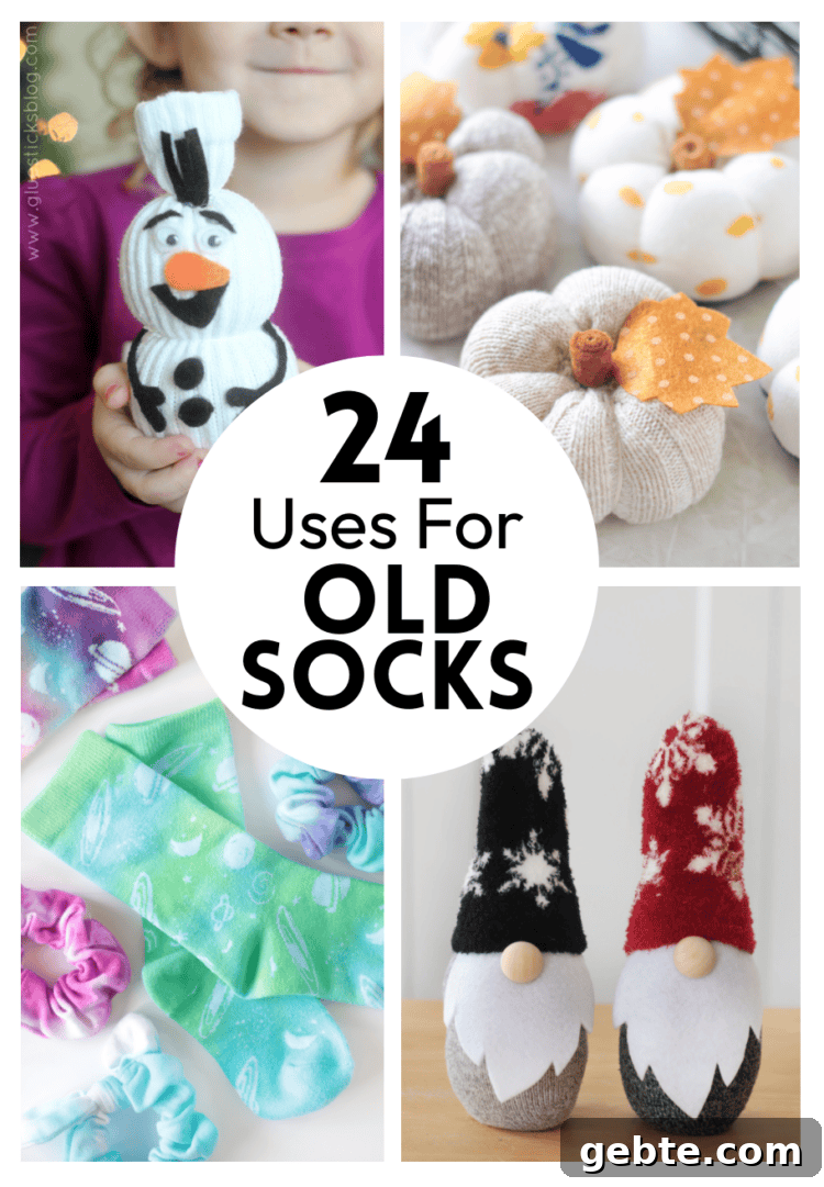 craft projects made from socks