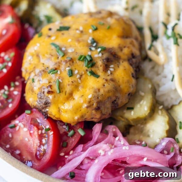 Cheeseburger Bowl
