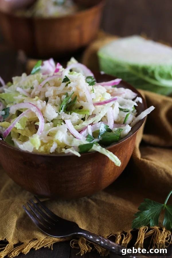 Jicama and Turnip Slaw