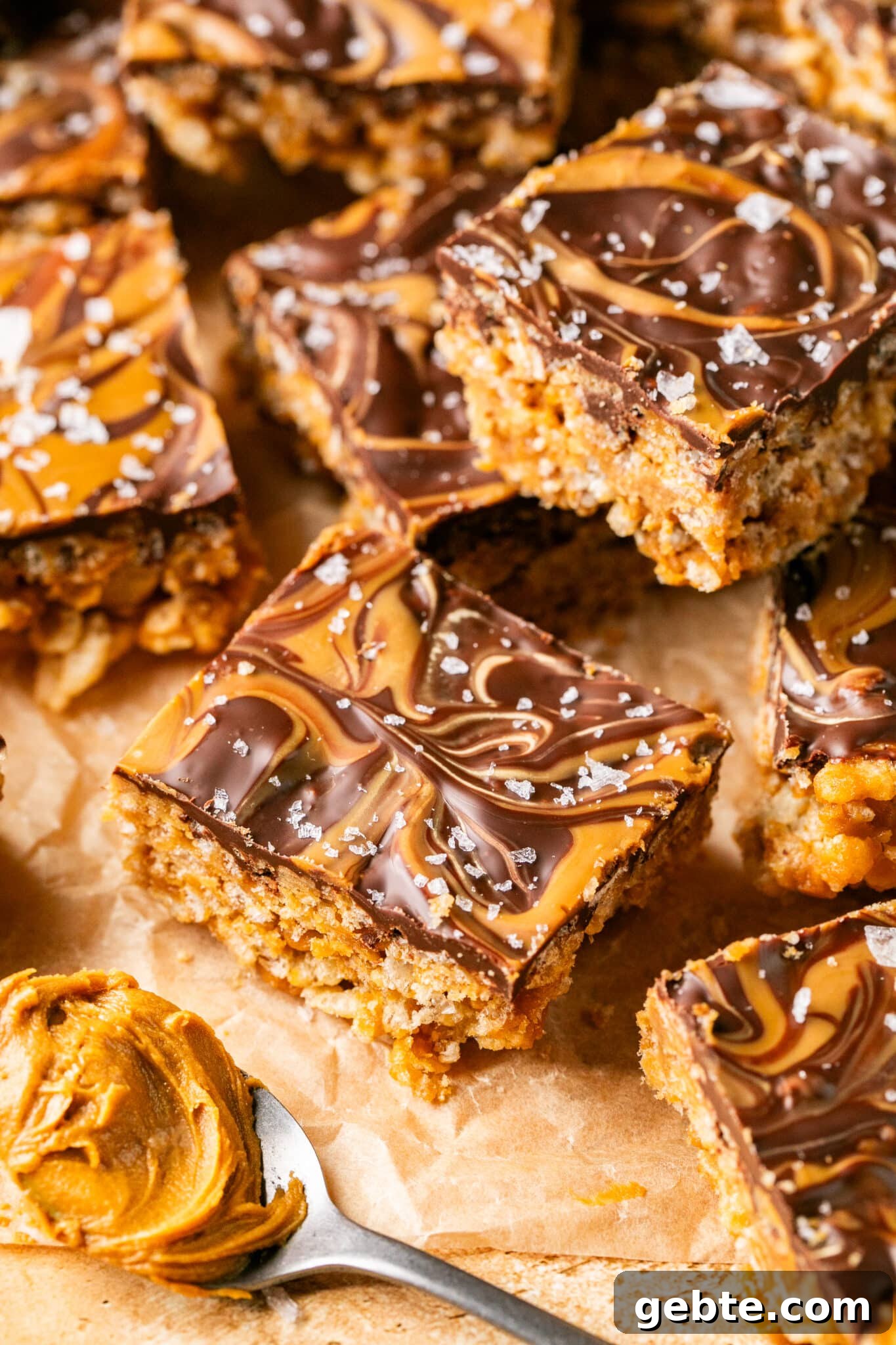 a close up image of a biscoff sctocheroo.