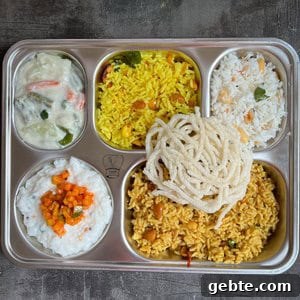 Assorted traditional Aadi Perukku recipes on a platter