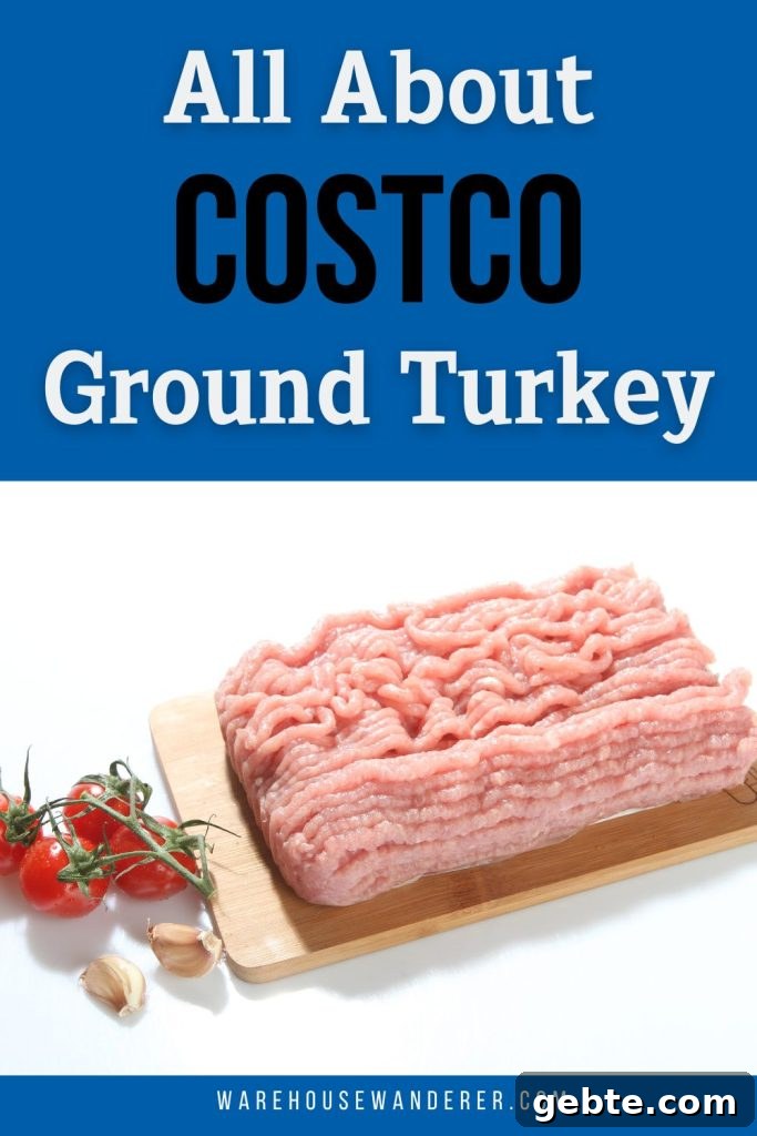 Costco Ground Turkey for Quick, Budget-Friendly Weeknight Dinners 3 Costco Ground Turkey Pin