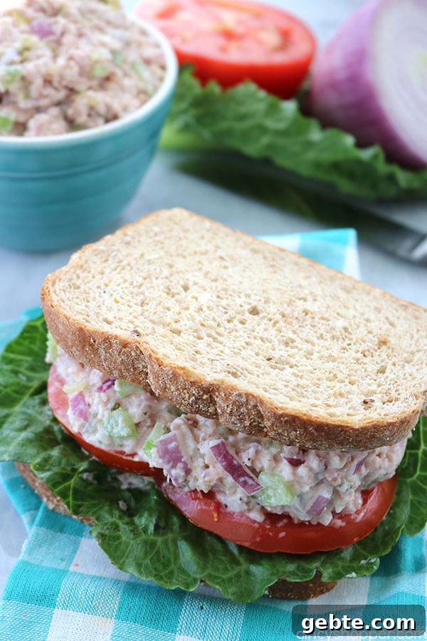 Ham Salad - a great use for your leftover Holiday ham. Perfect for making sandwiches or wraps.