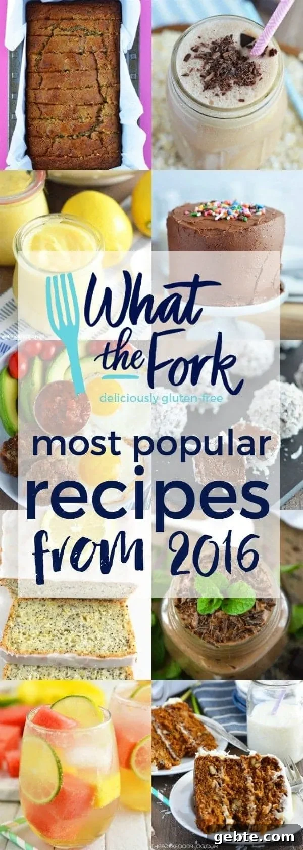 Top What The Fork Posts of 2016: Most Popular Food Stories 3 What The Fork's top posts from 2016 from @whattheforkblog | whattheforkfoodblog.com | gluten free recipes | best gluten free | popular recipes