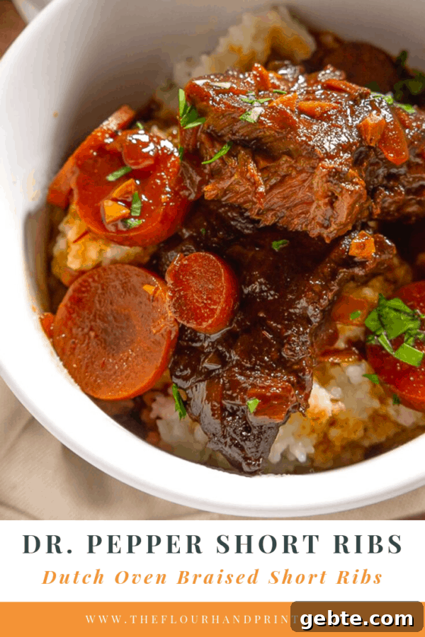 a white bowl of tender braised beef with carrots and grits