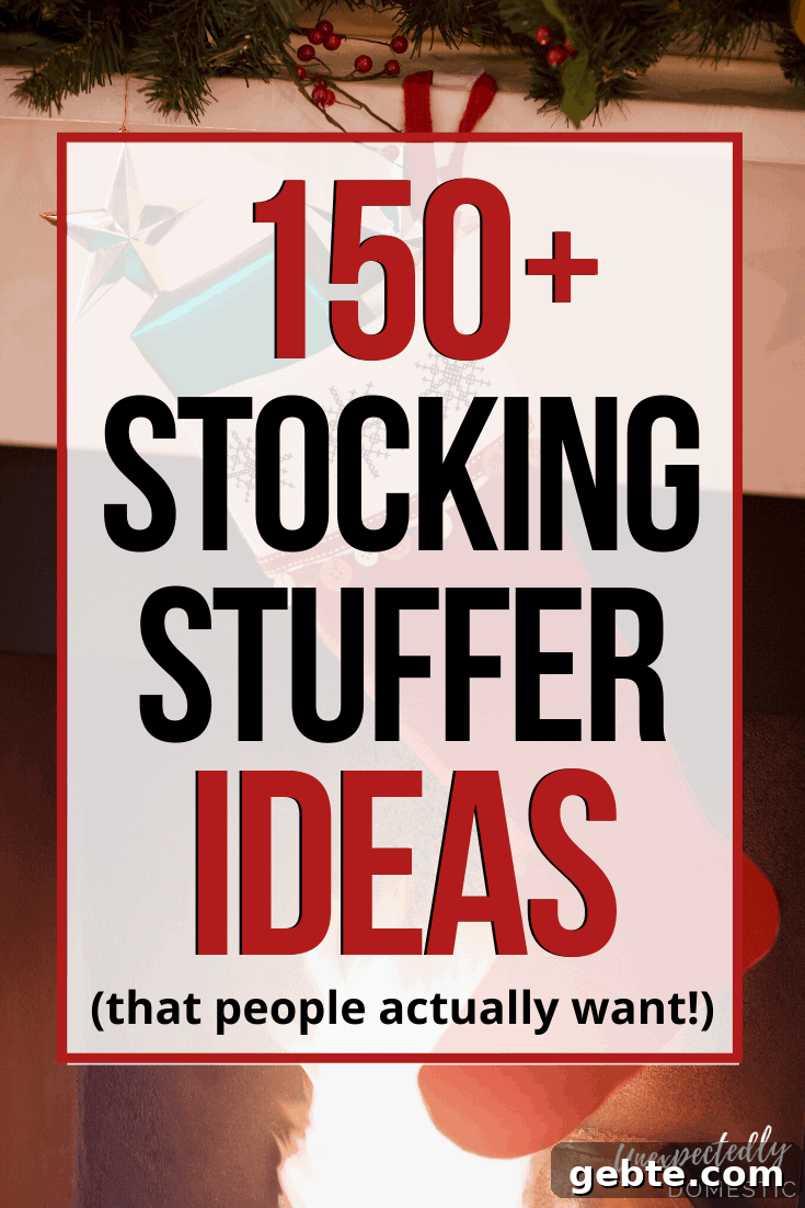 Tons of cheap stocking stuffer ideas! These stocking stuffers are perfect for men, women, teens, and tweens!